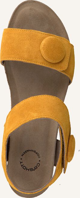 Gele CA'SHOTT Platte sandalen 8029 Gele CA'SHOTT Platte sandalen 8029 - large