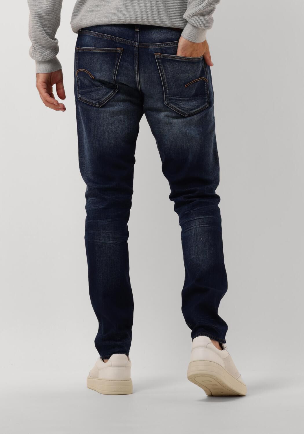 G-STAR RAW Heren Jeans 3301 Slim Blauw