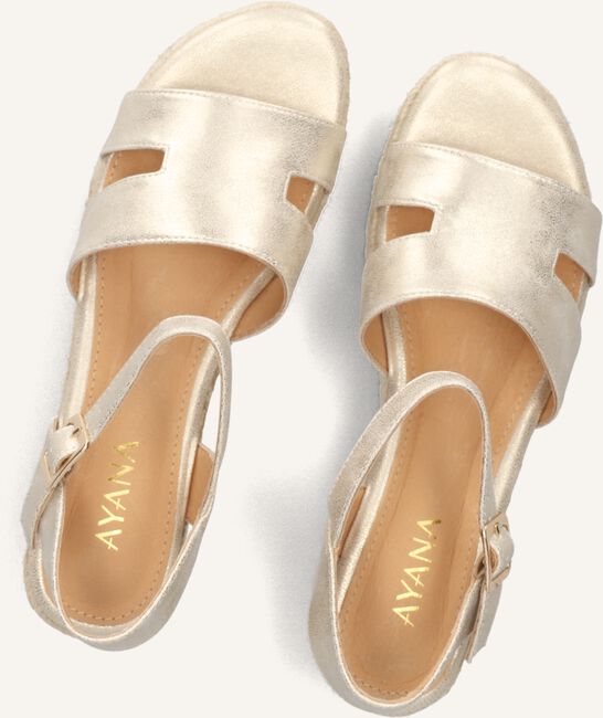 Gouden AYANA Sandalen met hak 0047 Gouden AYANA Sandalen met hak 0047 - large