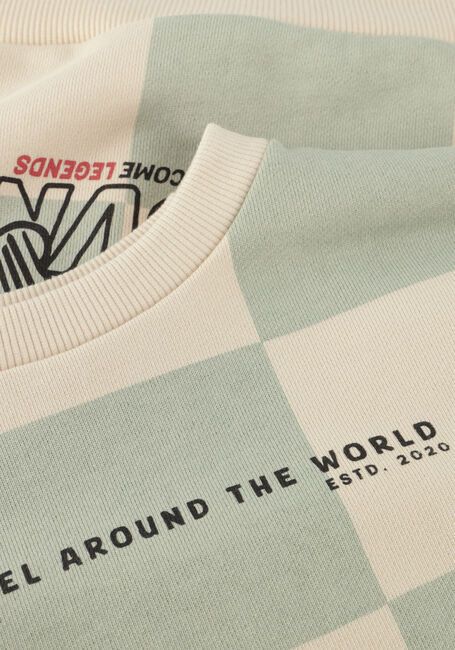 Multi DAILY7 Sweater OVERSIZED SWEATER CHECK PRINT - large