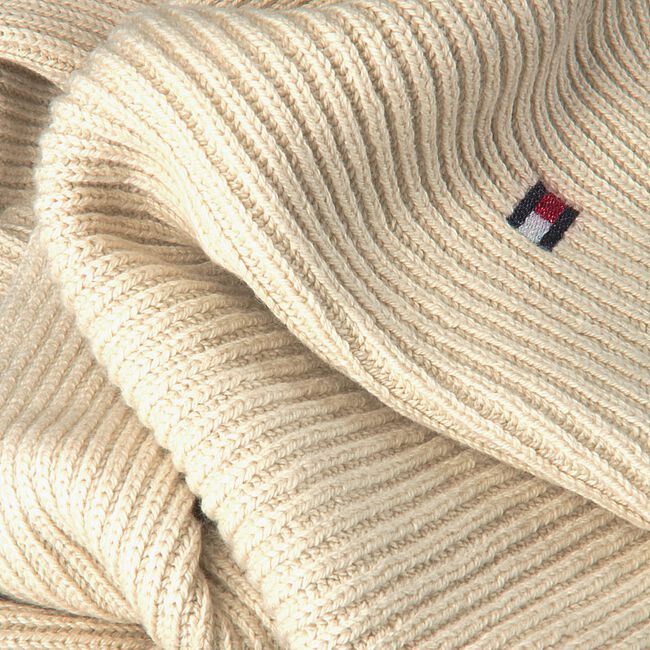 Witte TOMMY HILFIGER Sjaal ESSENTIAL KNIT SCARF - large