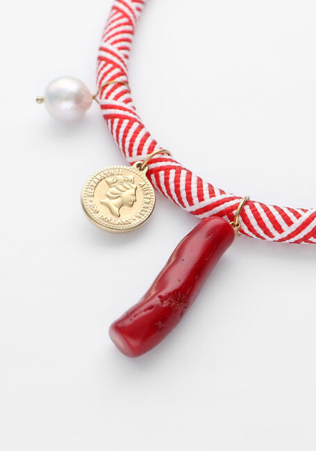 Rode BONNIE STUDIOS Kettingen BILL PENDANT NECKLACE Rode BONNIE STUDIOS Kettingen BILL PENDANT NECKLACE - large