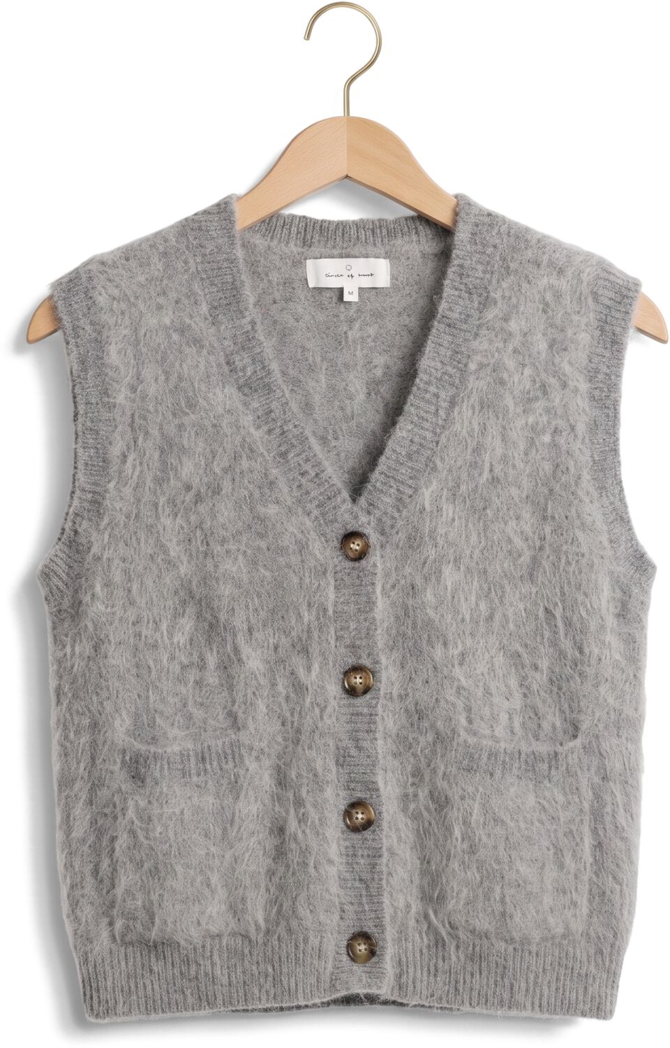 CIRCLE OF TRUST Dames Truien & Vesten Fauve Knit Grijs