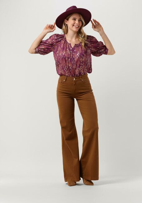 Paarse VANESSA BRUNO Blouses SEBAN BLOUSE - large