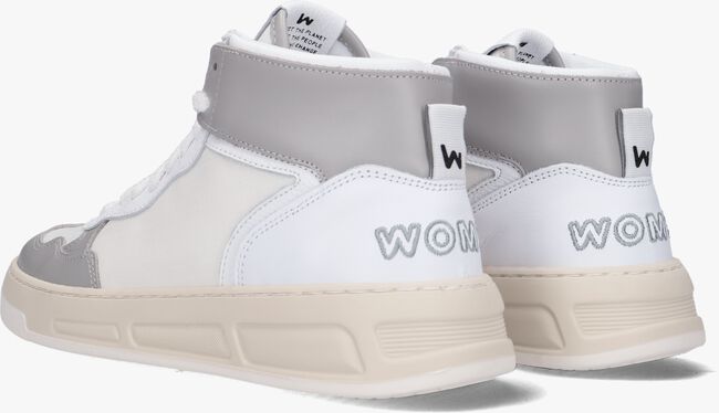 Witte WOMSH Hoge sneaker SUPER - large