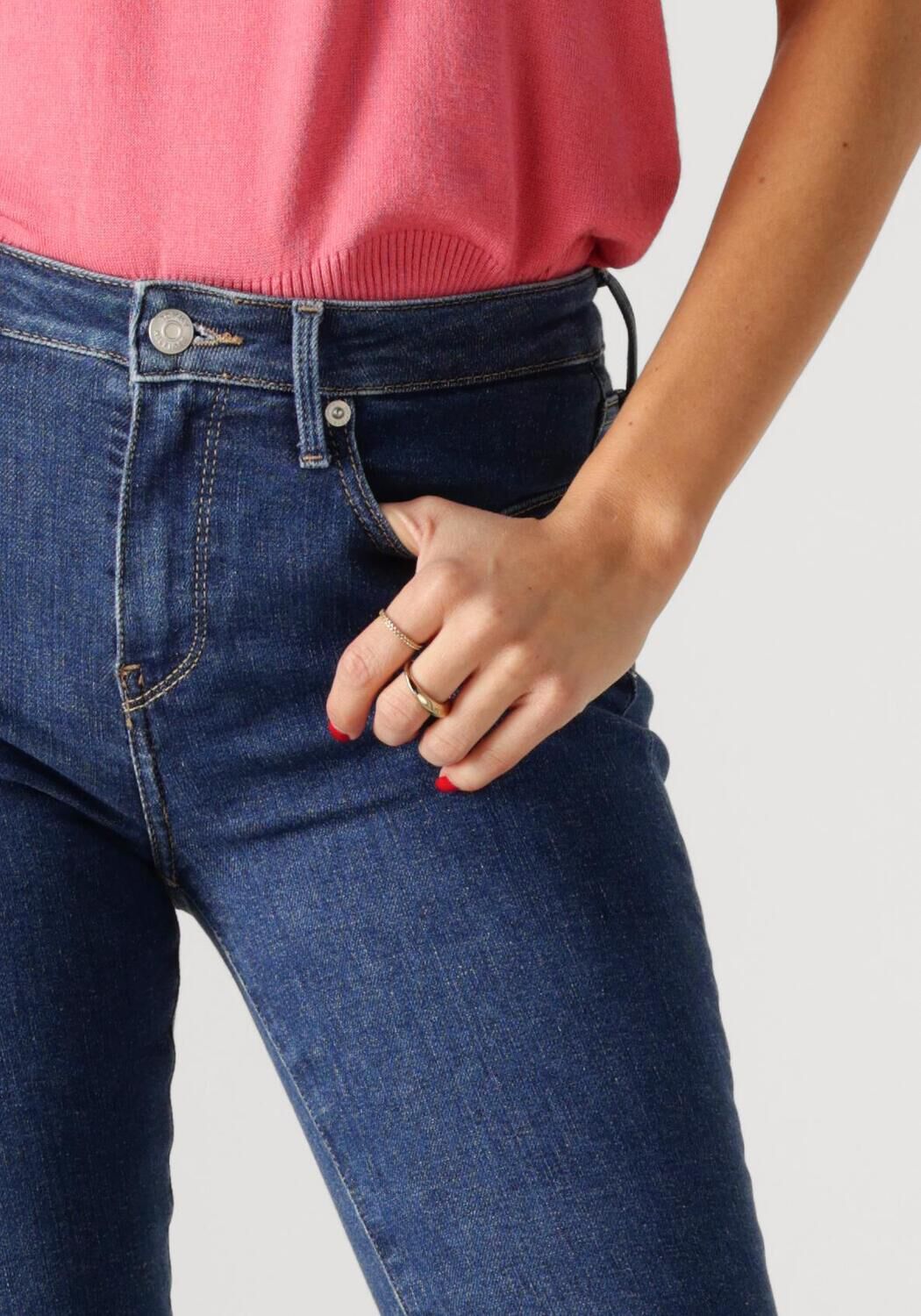 TOMMY HILFIGER Dames Jeans Como Skinny Rw Ace Blauw