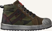 Groene RED-RAG Hoge sneakers 15525 - medium