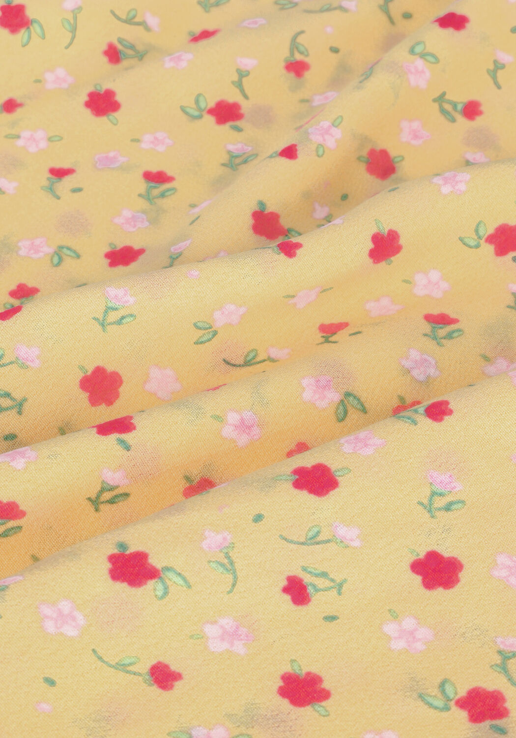 Gele ENVII Minirok ENMALLOW SHORT SKIRT AOP 6891 - large