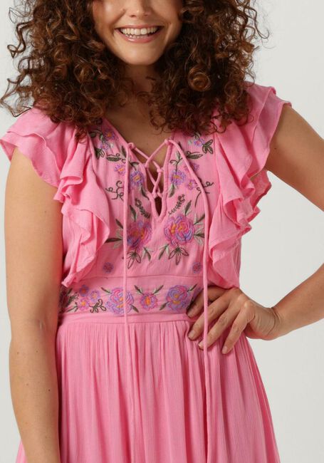 Roze Y.A.S. Maxi jurk YASHELLA SS MAXI DRESS S. - large