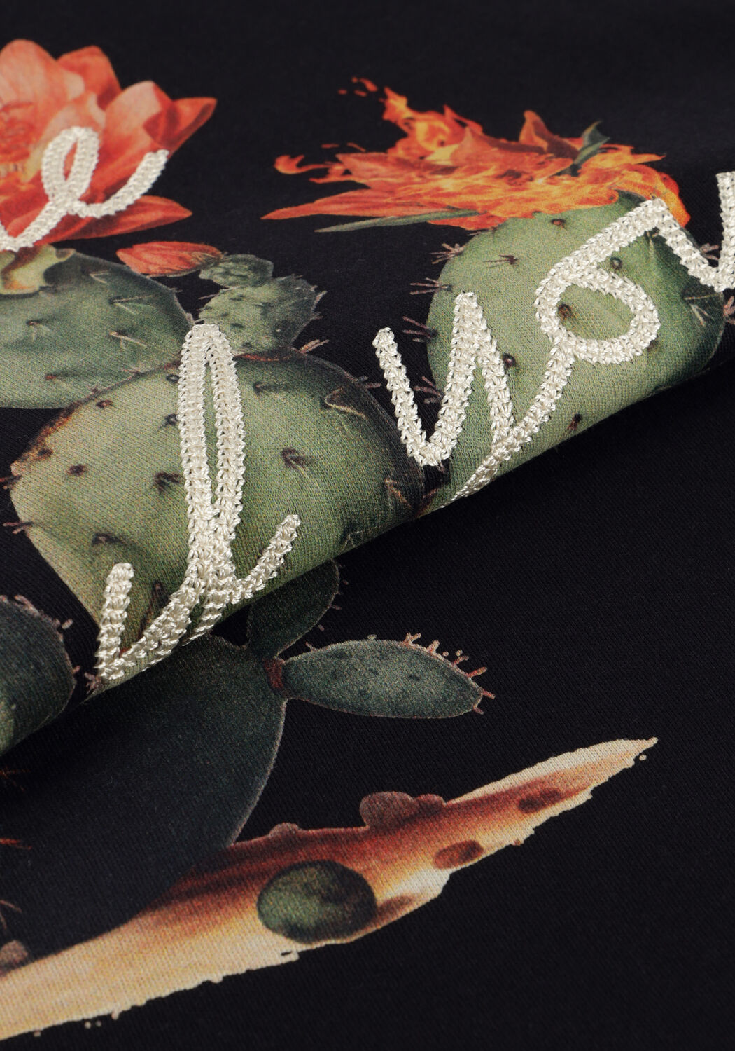 Zwarte PURE PATH T-shirt REGULAR FIT T-SHIRTS - large