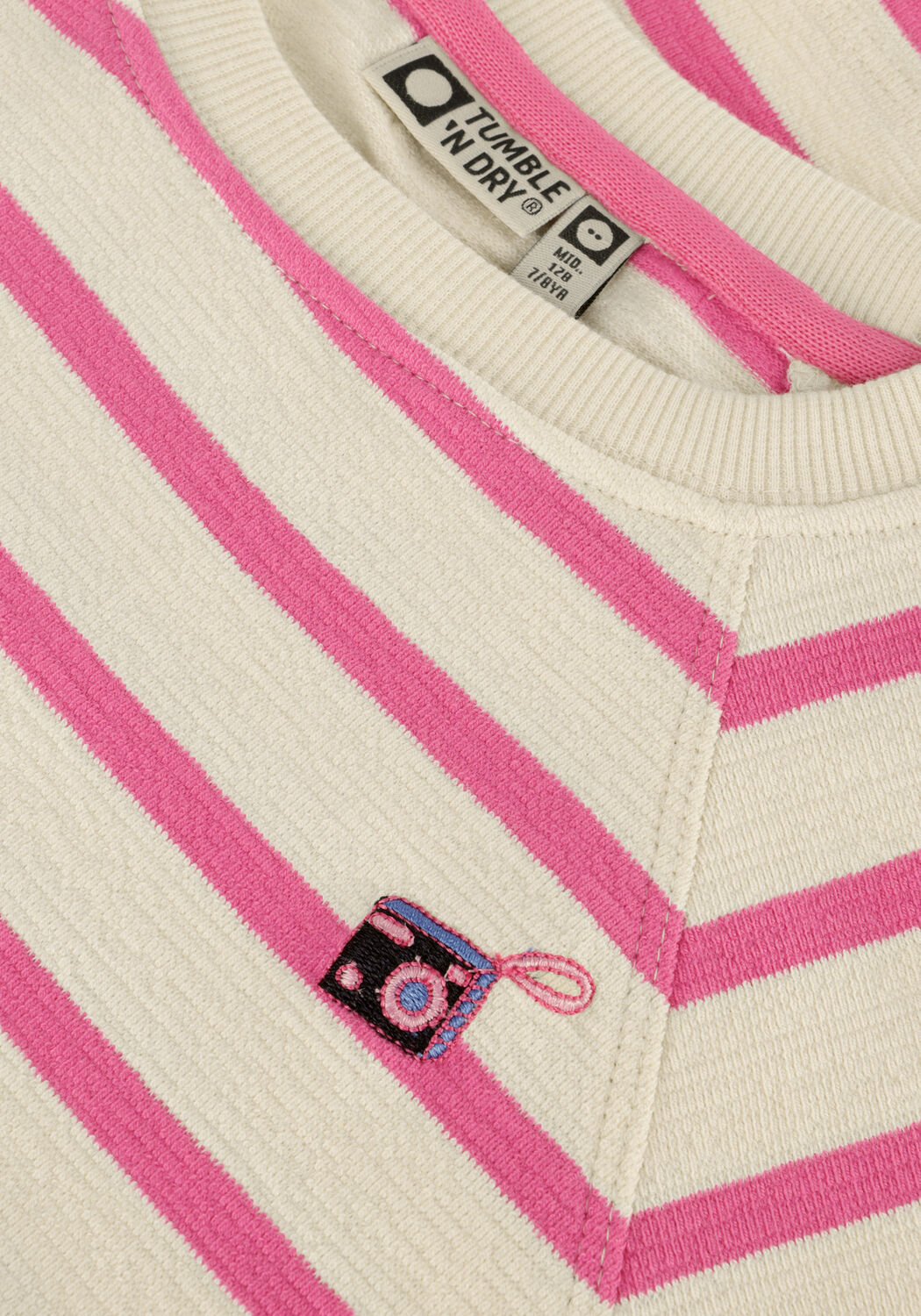 Roze TUMBLE 'N DRY T-shirt LE PARADIS - large