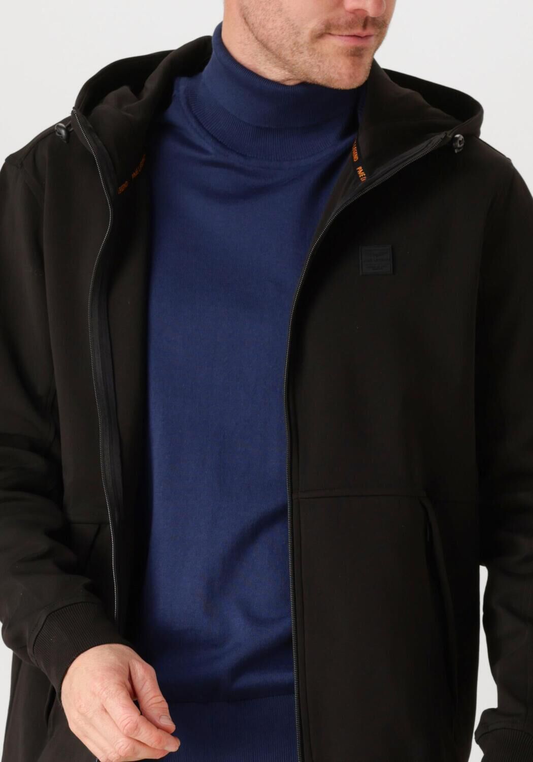 PME LEGEND Heren Truien & Vesten Hooded Jacket Interlock Zwart