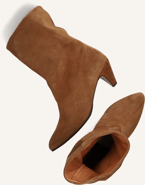 Cognac ANONYMOUS COPENHAGEN Enkellaarsjes VULLY 50 STILETTO Cognac ANONYMOUS COPENHAGEN Enkellaarsjes VULLY 50 STILETTO - large