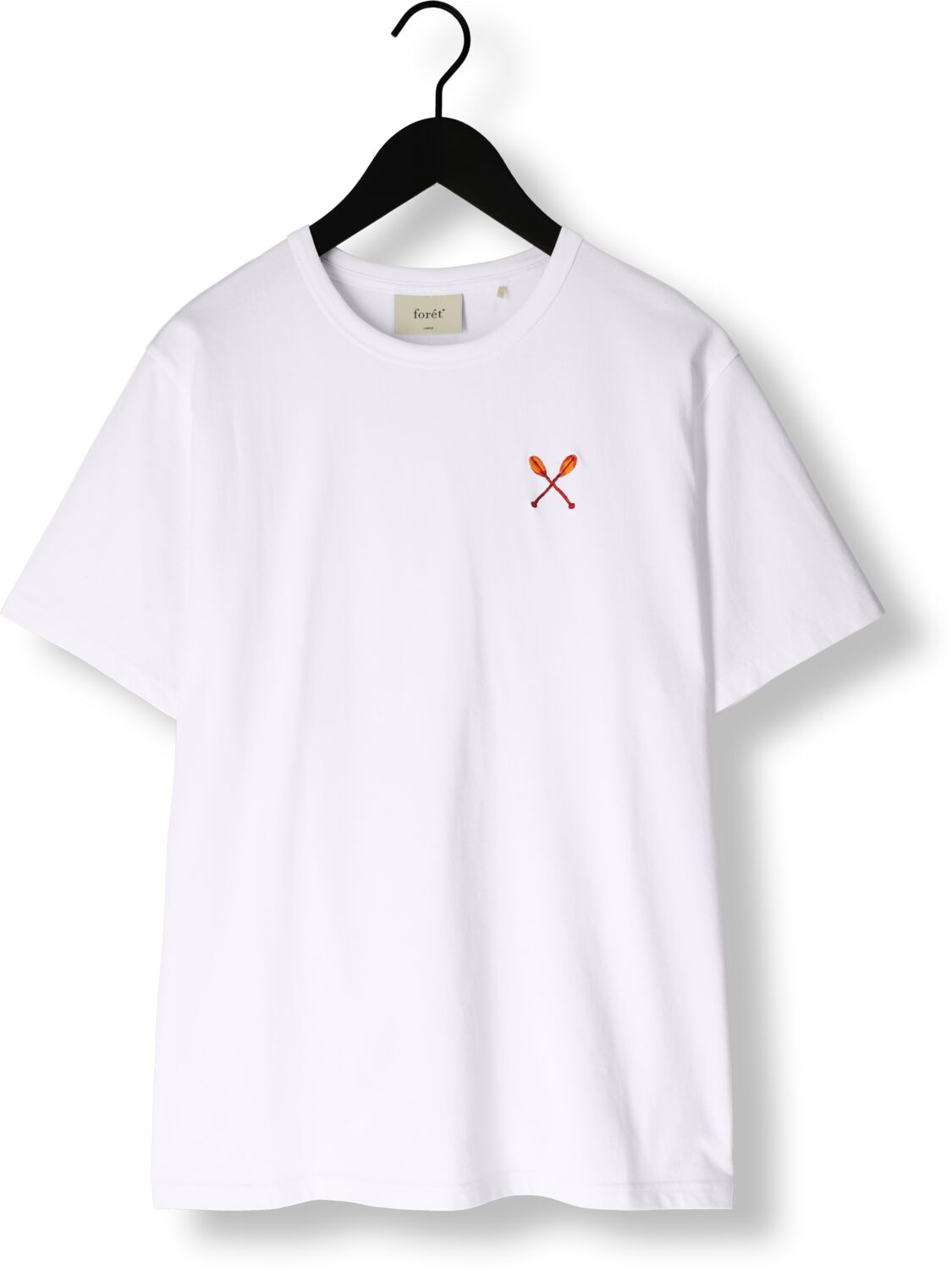 FORÉT Forét Heren Polo's & T-shirts Sail T-shirt Wit