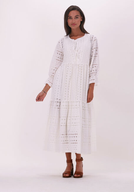 Uitstekend diepvries Trottoir Witte ANA ALCAZAR Maxi jurk BOHO MAXI DRESS | Omoda
