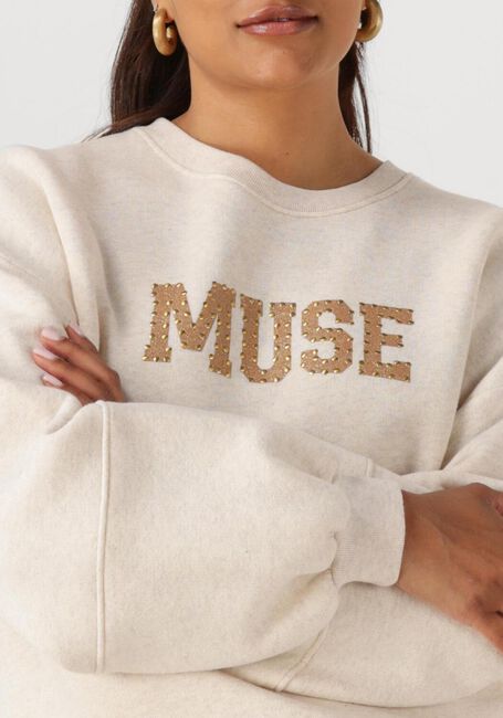 Beige NUKUS Sweater MUSE PULLOVER - large