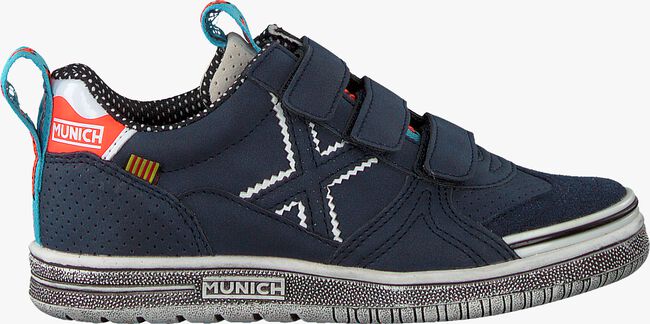 Blauwe MUNICH Lage sneakers G3 VELCRO - large