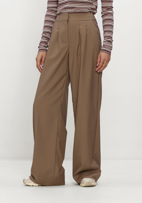Bruine HARPER & YVE Wijde broek SADIE-PA - large