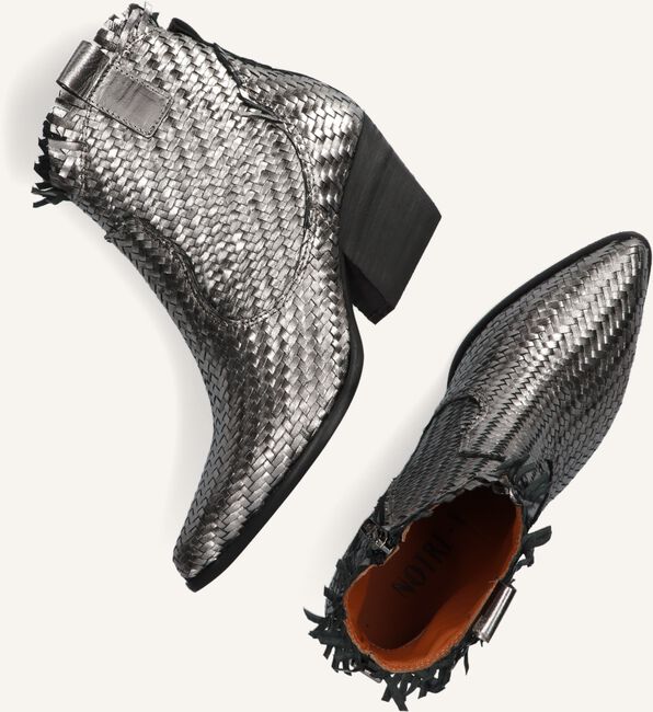 Zilveren NOTRE-V Cowboylaarzen AH373 Zilveren NOTRE-V Cowboylaarzen AH373 - large