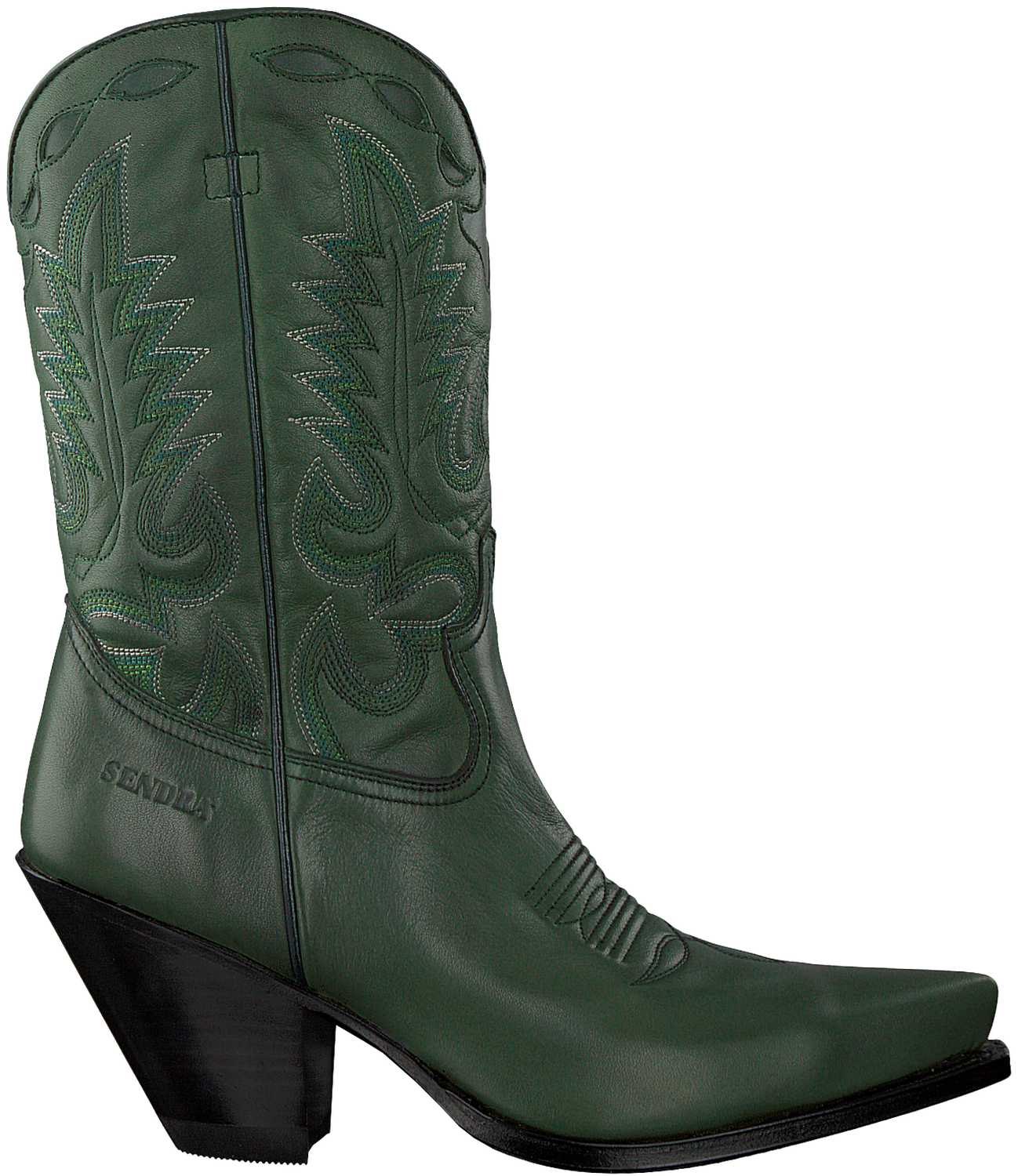 Groene SENDRA Cowboylaarzen 15838 | Omoda Groene SENDRA Cowboylaarzen 15838 | Omoda