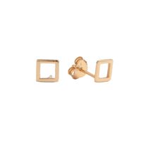 Gouden ATLITW STUDIO Oorbellen PARADE EARRINGS OPEN SQUARE Gouden ATLITW STUDIO Oorbellen PARADE EARRINGS OPEN SQUARE - medium