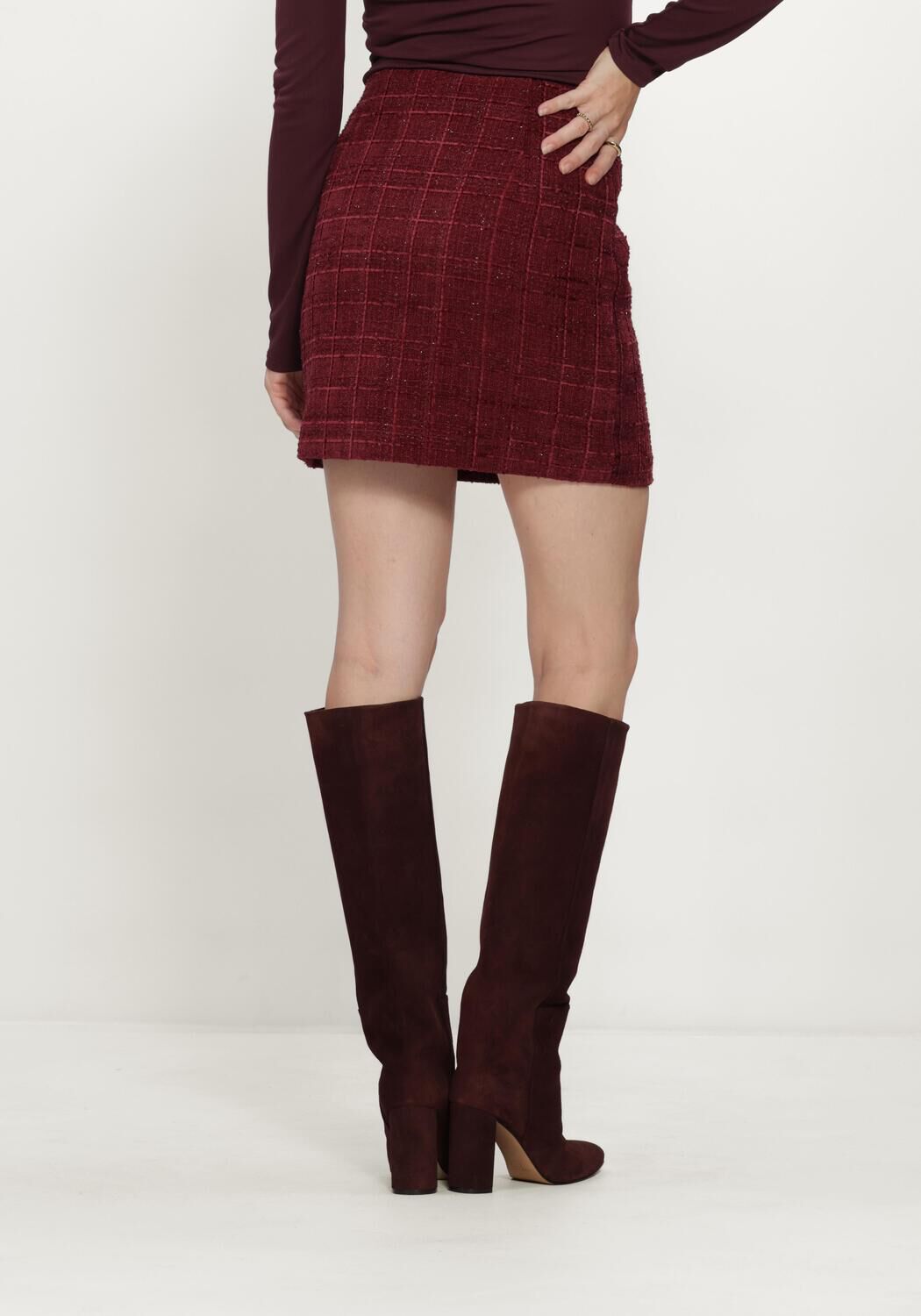 FREEBIRD Dames Rokken Sally Bordeaux