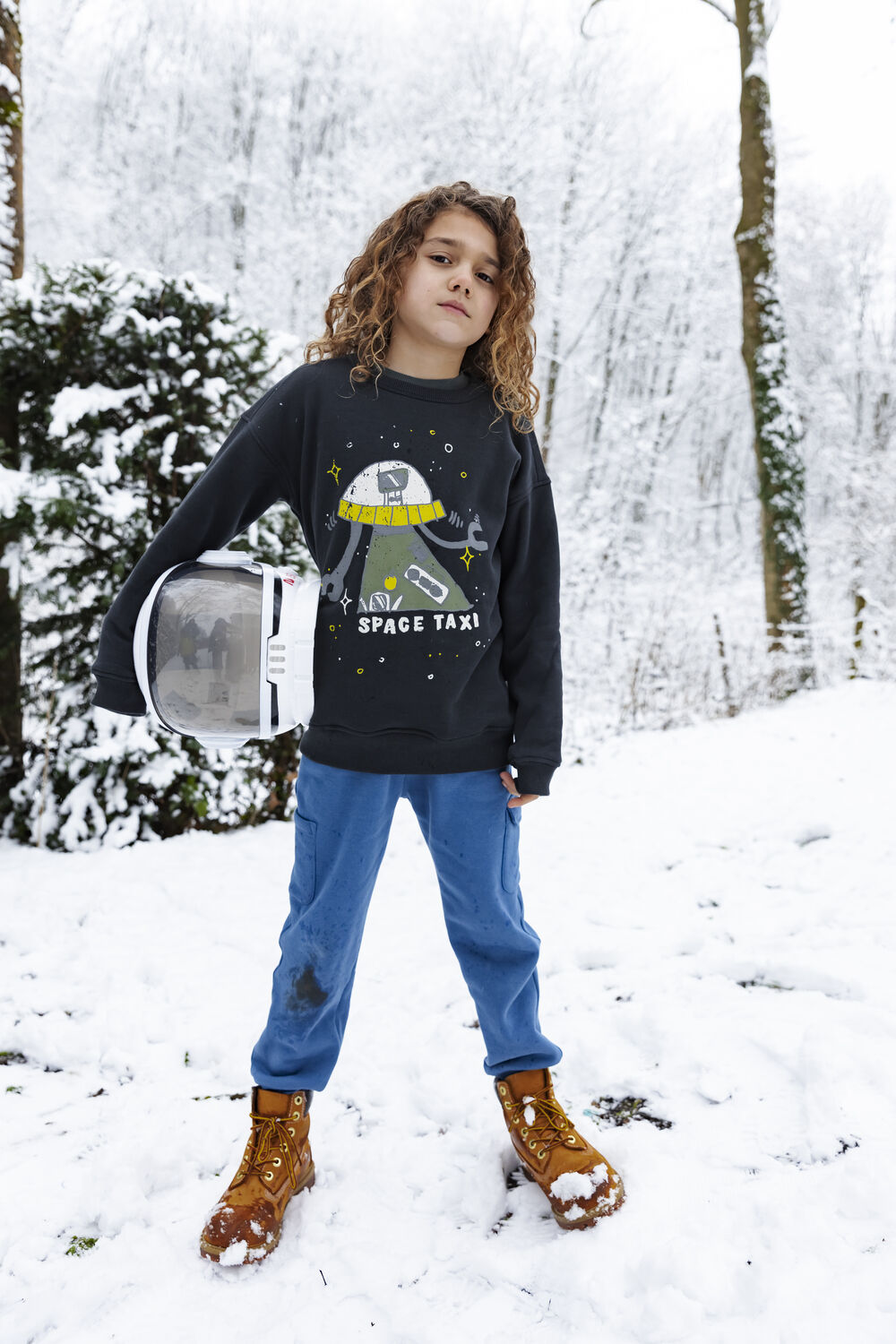 Blauwe AMMEHOELA Joggingbroek AM.JAXON.21 - large