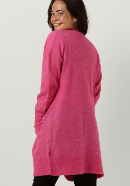 Fuchsia SELECTED FEMME Vest SLFLULU NEW LS KNIT LONG CARDIGAN B - large