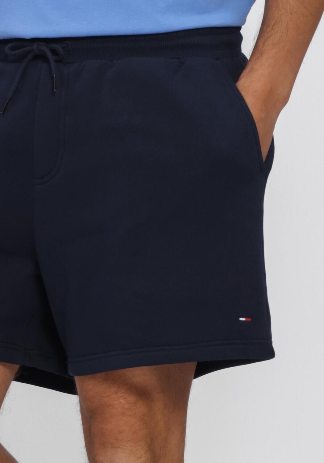 Donkerblauwe TOMMY JEANS Korte broek TJM S FLAG BEACH SHORT EXT - large