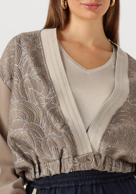 Goudkleurig SUMMUM Kimono JACKET FOAM UNI - large