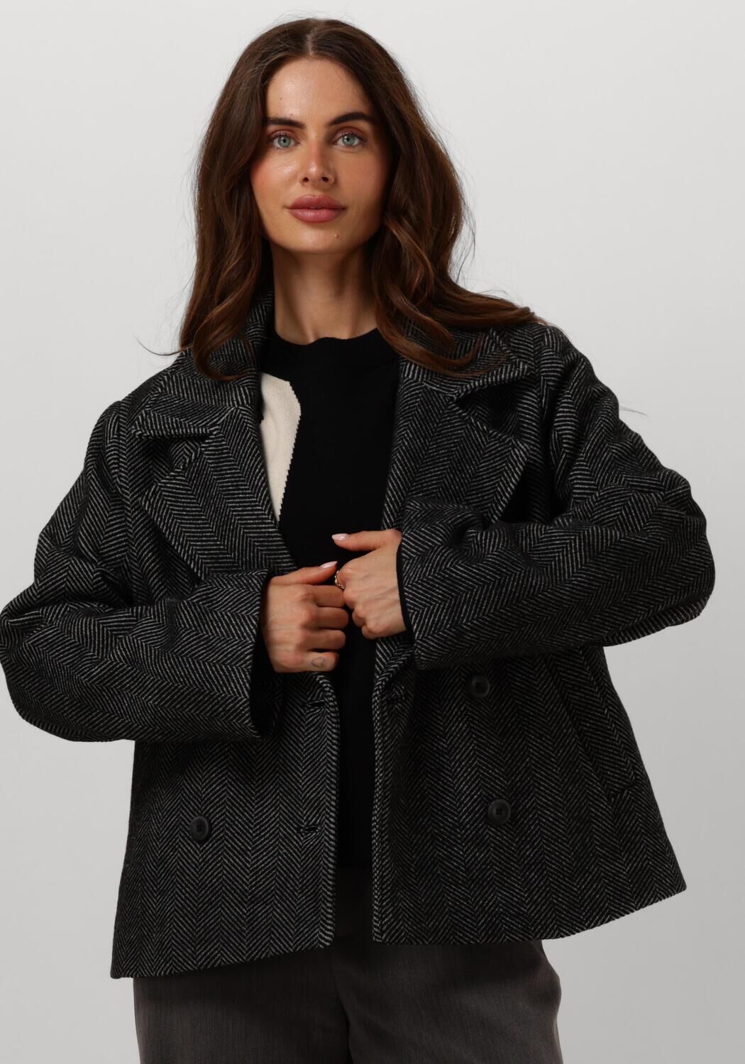 OBJECT Dames Jassen Objkeily Short Jacket Zwart