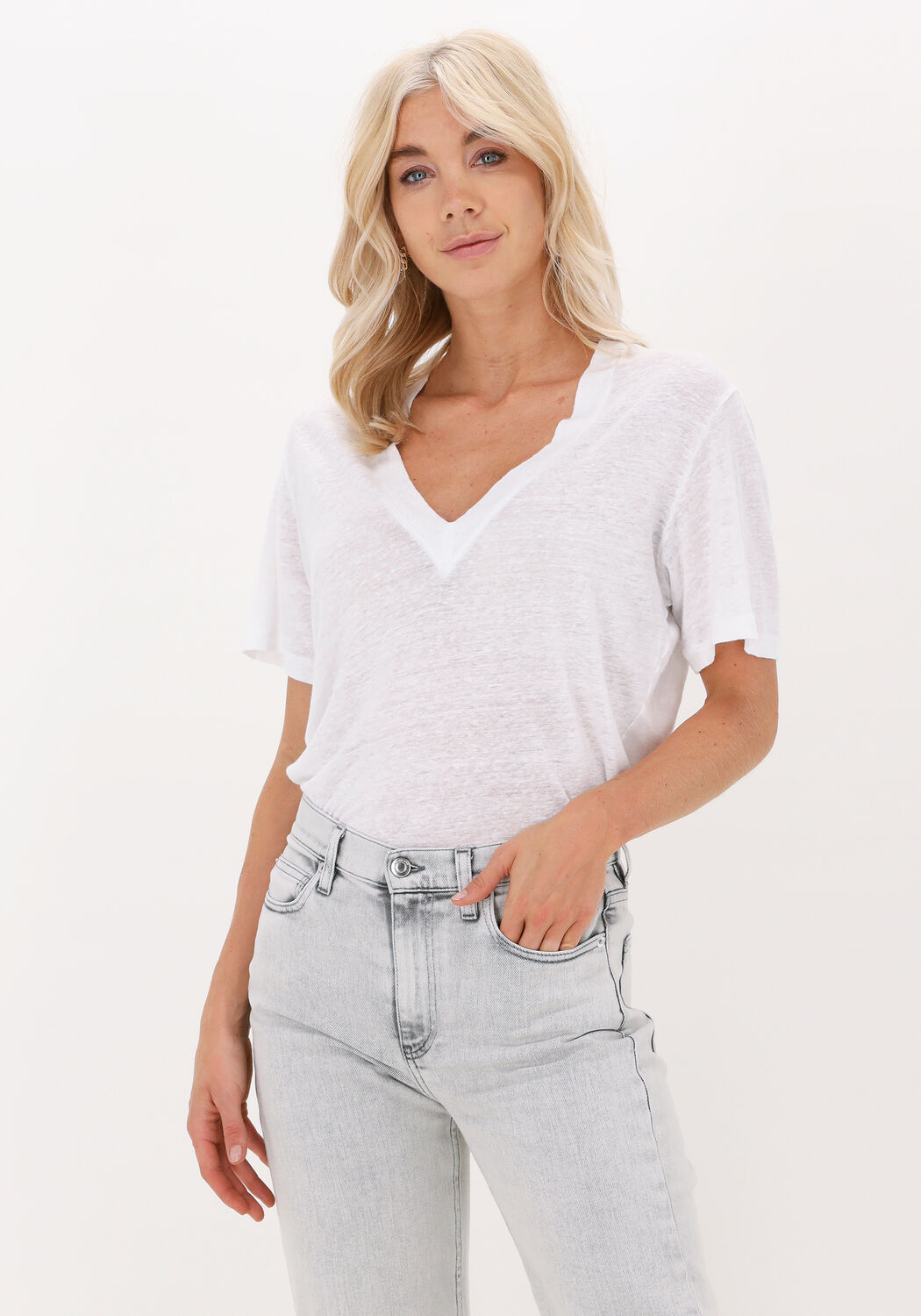 Wit clearance dames tshirt