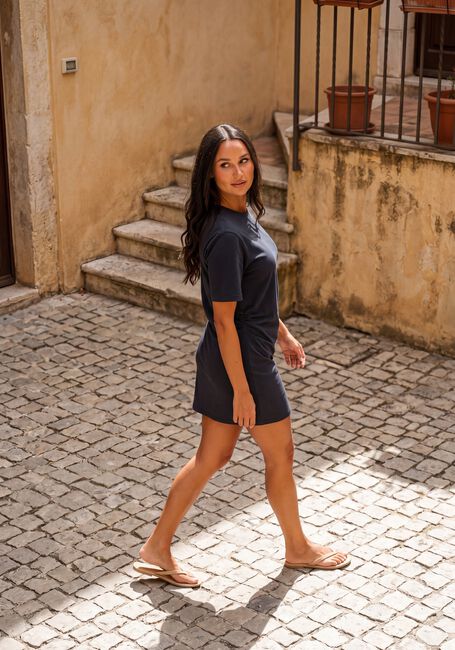 Blauwe MODSTR&Ouml;M Mini jurk BRAZILMD DRESS - large