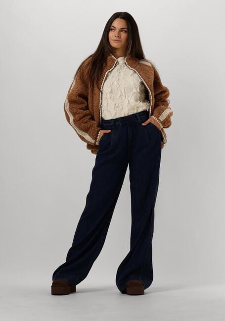 Cognac UGG Jack NIKIA CHROCHET FLUFF JACKET Cognac UGG Jack NIKIA CHROCHET FLUFF JACKET - large