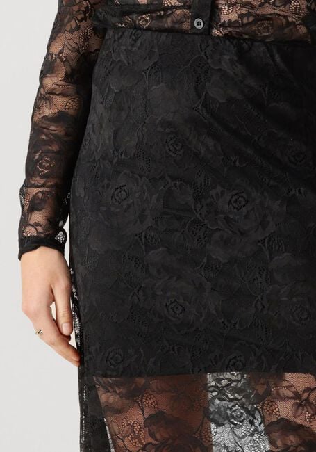 Zwarte GESTUZ Maxirok GZLEALA SKIRT - large