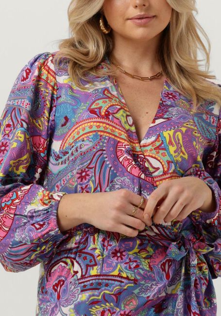 Multi ALIX THE LABEL Mini jurk PAISLEY WRAP DRESS - large