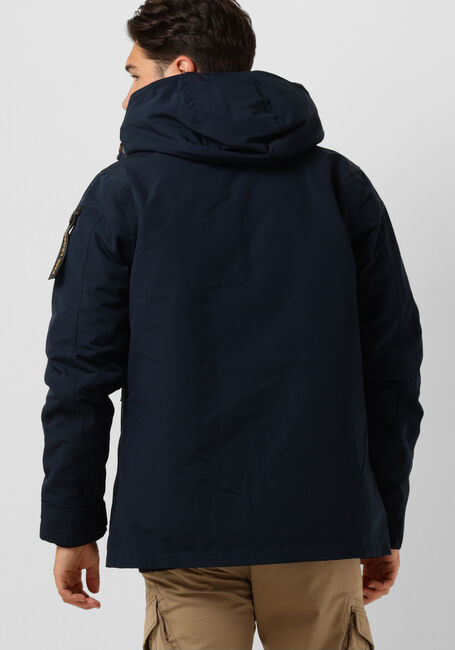 Donkerblauwe PME LEGEND Parka's SEMI LONG JACKET SNOWPACK ICON 2.0 TRAIL RIPSTOP - large