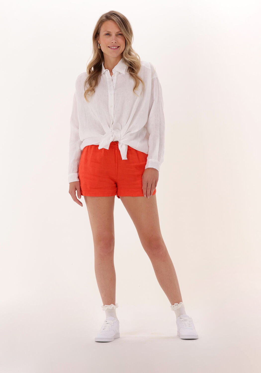 VANESSA SCOTT Spijkershort wit casual uitstraling Mode Spijkershorts Korte broeken 