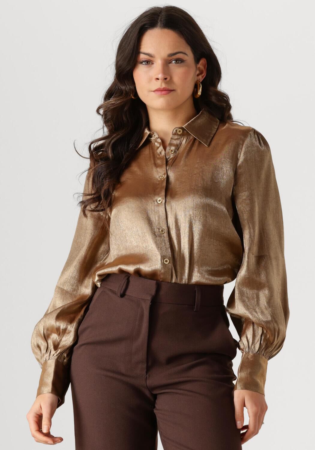 YDENCE Dames Blouses Blouse Bo Goud