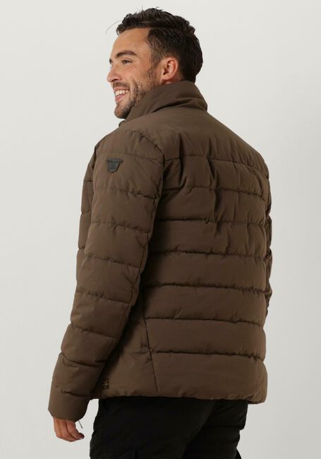 Bruine PME LEGEND Gewatteerde jas SHORT JACKET AIRGENEER PERFOR STRETCH - large