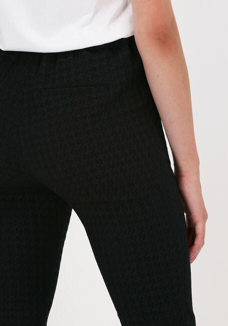 Zwarte ALIX THE LABEL Pantalon HOUNDSTOOTH PANTS - large