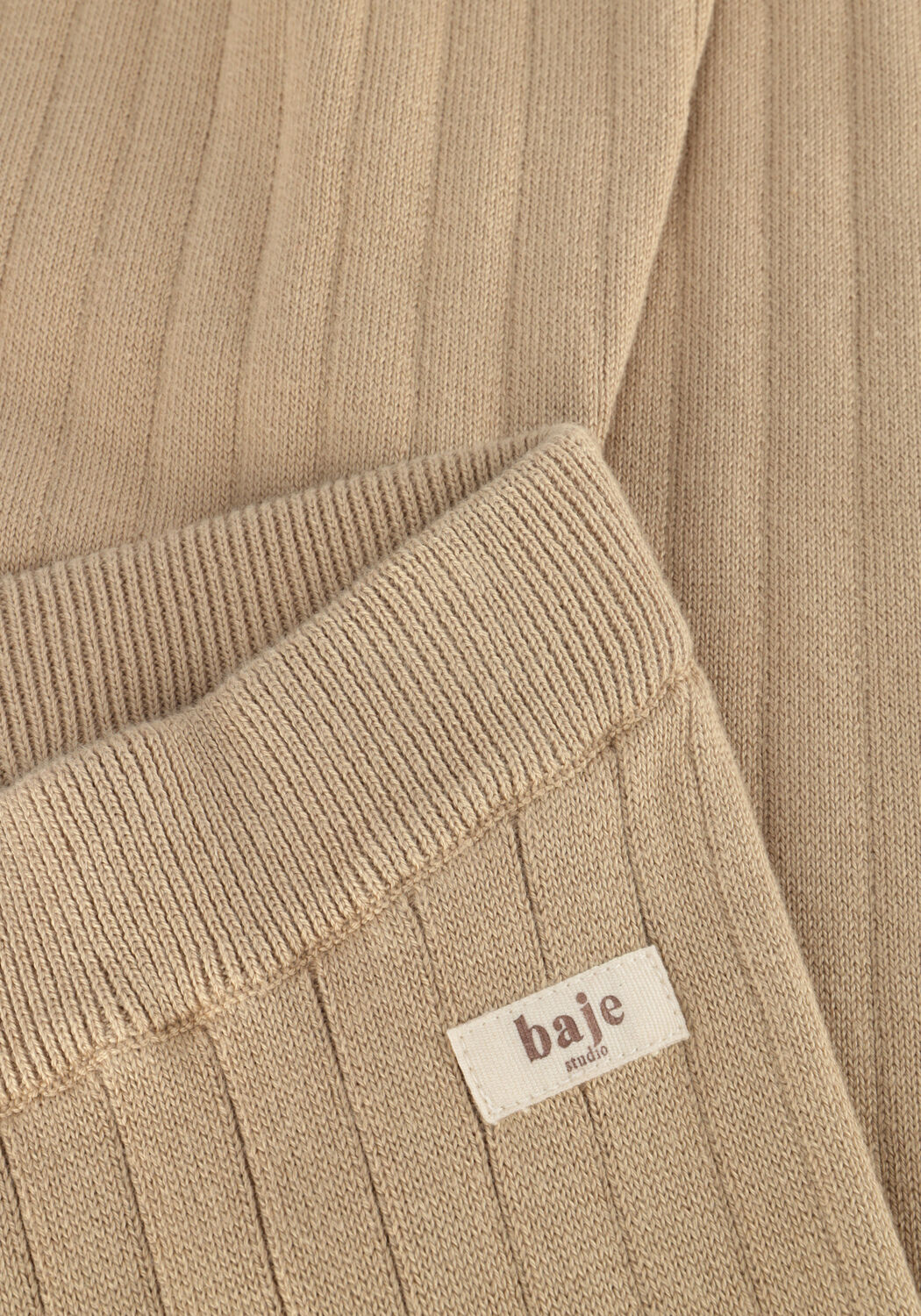 Camel BAJE STUDIO Flared broek MARY PANTS - large