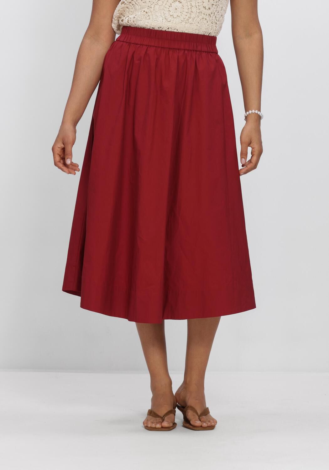 Rode MSCH COPENHAGEN Midirok MSCHLENNA SKIRT - large