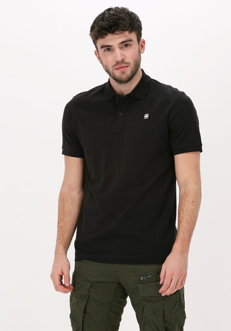 Zwarte G-STAR RAW Polo DUNDA SLIM POLO S/S - large