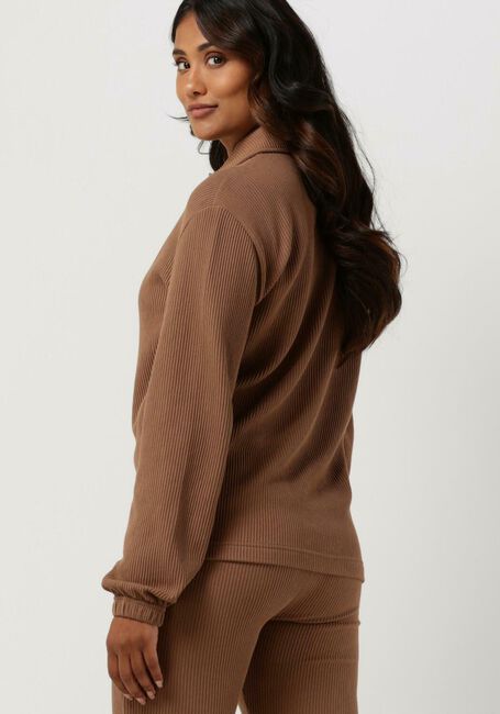 Bruine SIMPLE Blouses PAULA JER-ORG-COT-22-3 - large