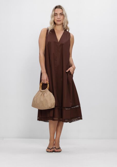 Bruine TWINSET MILANO Jurken 261TT2250 - large