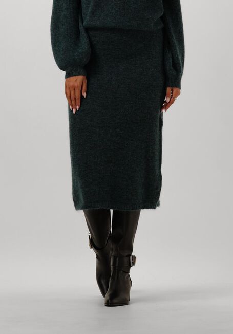 Groene POM AMSTERDAM Midirok SKIRT - TEAL GREEN - large