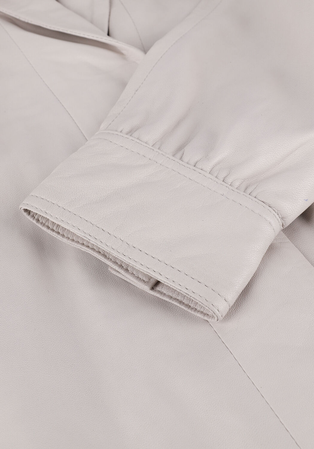 Witte IBANA Leren jas JORDAN - large