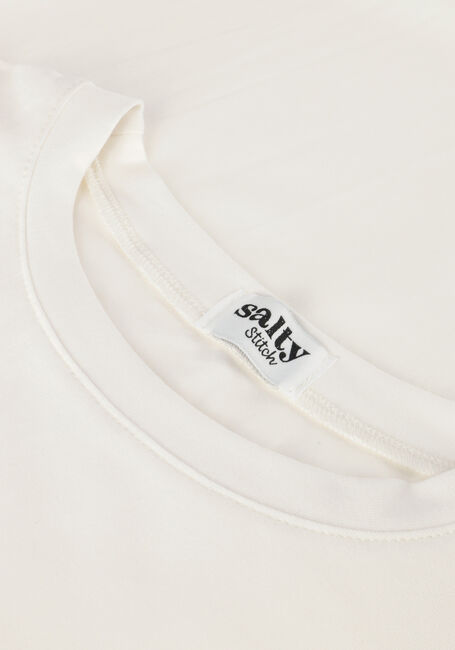 Witte Salty Stitch T-shirt OVERSIZED TEE - OFF WHITE - large