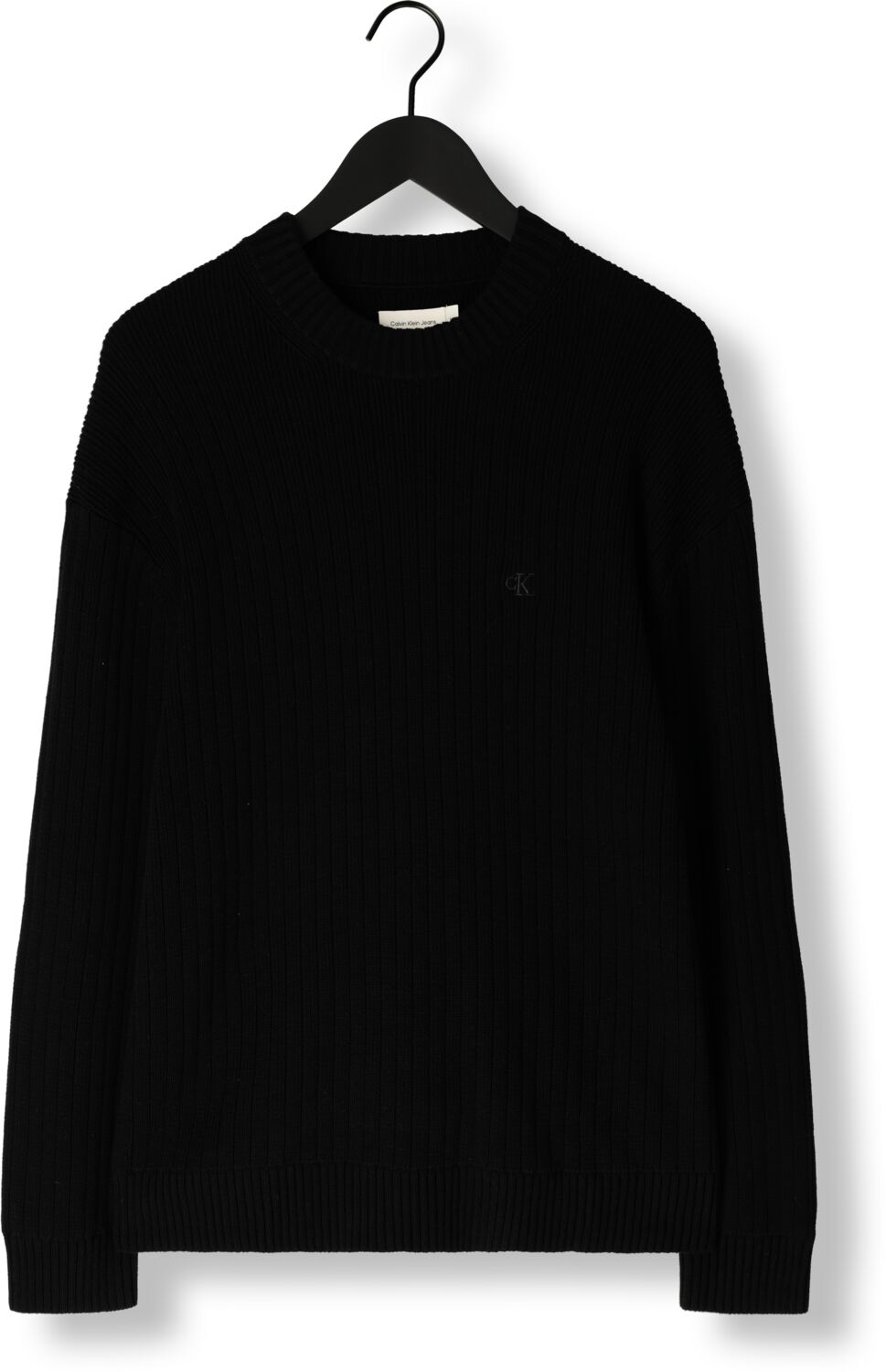 CALVIN KLEIN Heren Truien & Vesten Linear Sweater Zwart